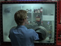 glovebox pyrophoric safety video image